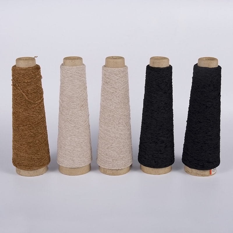 14NM Muticolor Polyester Chenille Yarn