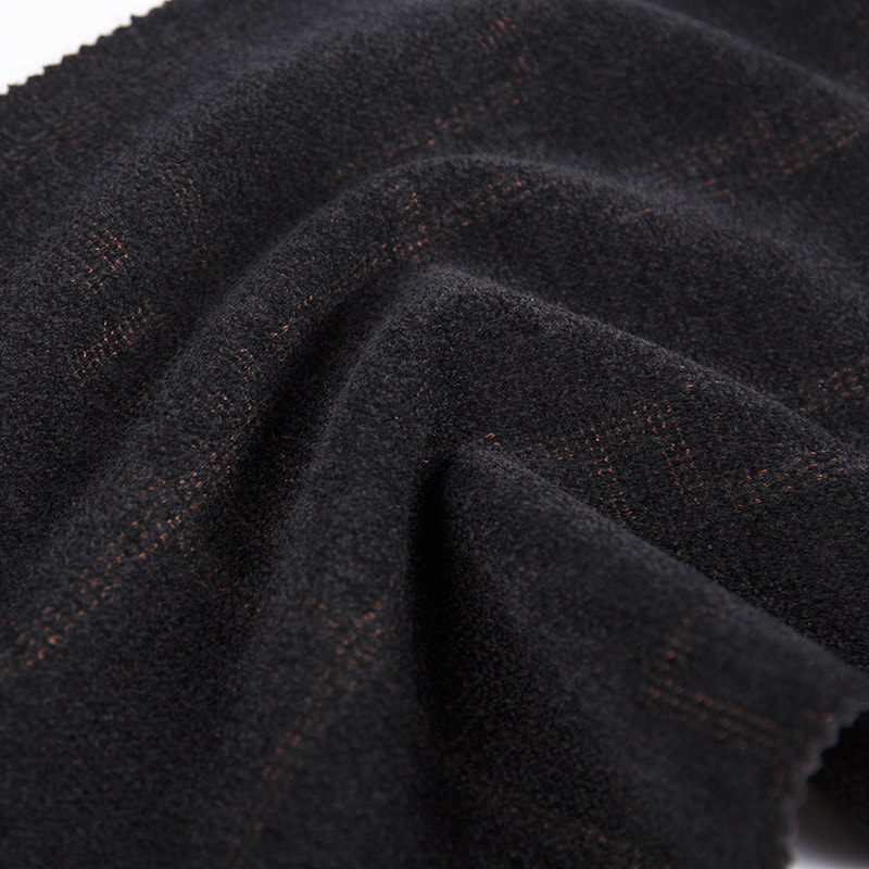 Polyester Cotton Chenille Velvet Knitted Jacquard Winter Fabrics For Clothing AT2068A-1/2/3/4/5