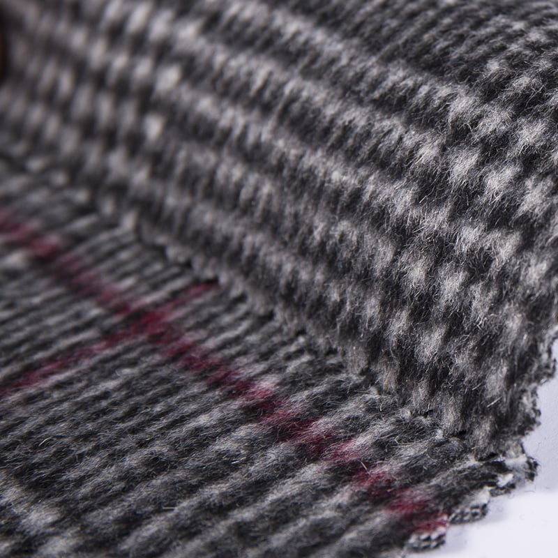 Glen Y/D Check Woven Fleece Fabric SH2406